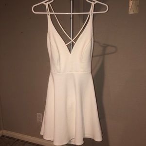 COPY - Lulus White Skater Dress